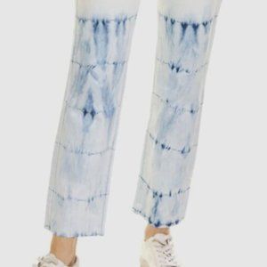 Blank NYC Jeans Women Blue Light Wash Tie Dye The Madison Crop